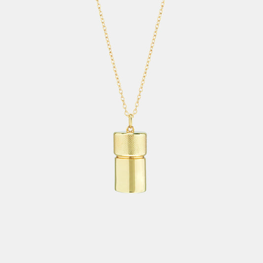 Poppers Pendant Necklace - Gold