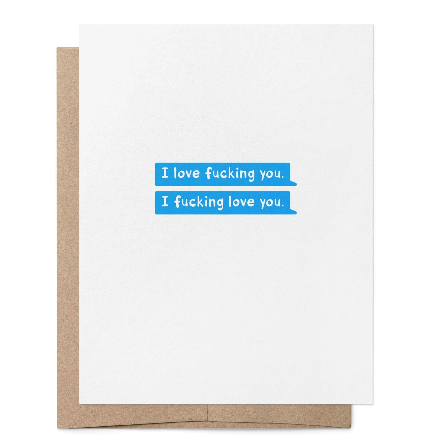 Greeting Card - I Love F*cking You