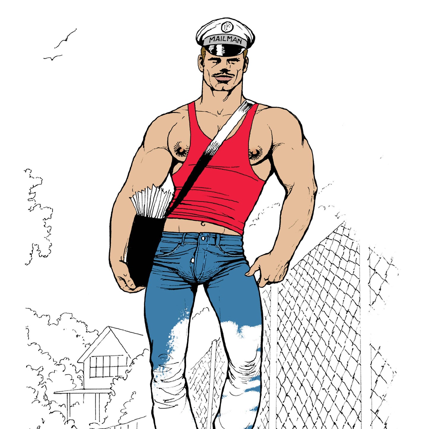 Tom of Finland Adult Coloring Book