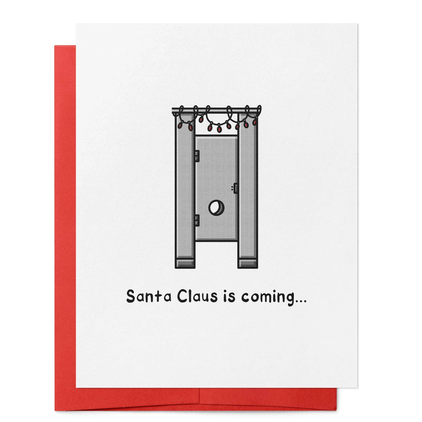 Christmas Card - Santa Claus is Coming