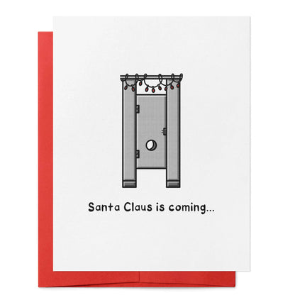 Christmas Card - Santa Claus is Coming