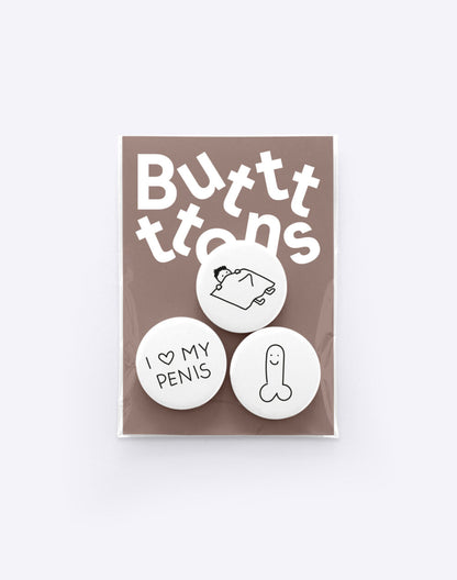 Butt-Ons - I Love My Penis