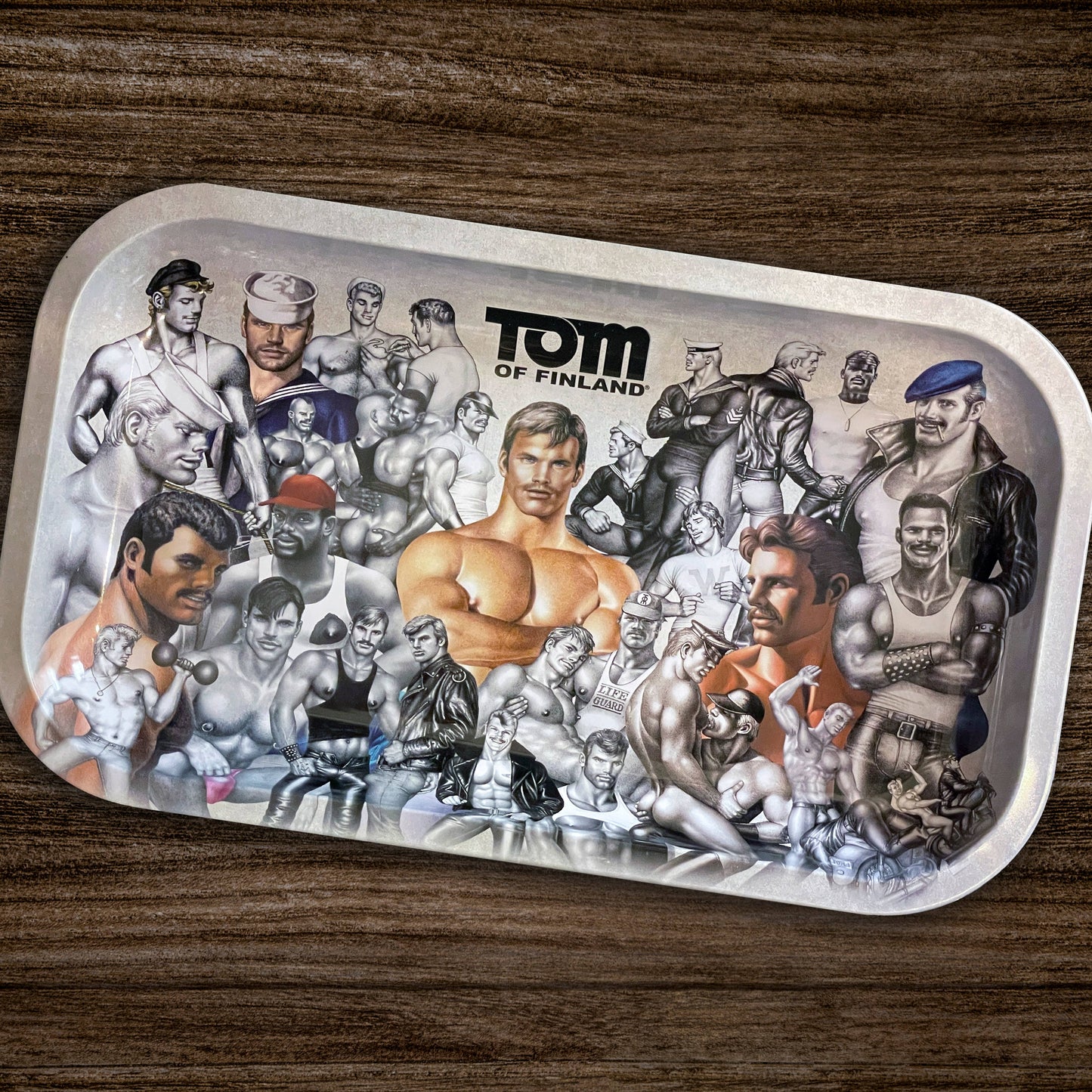 Tom of Finland Tin Tray