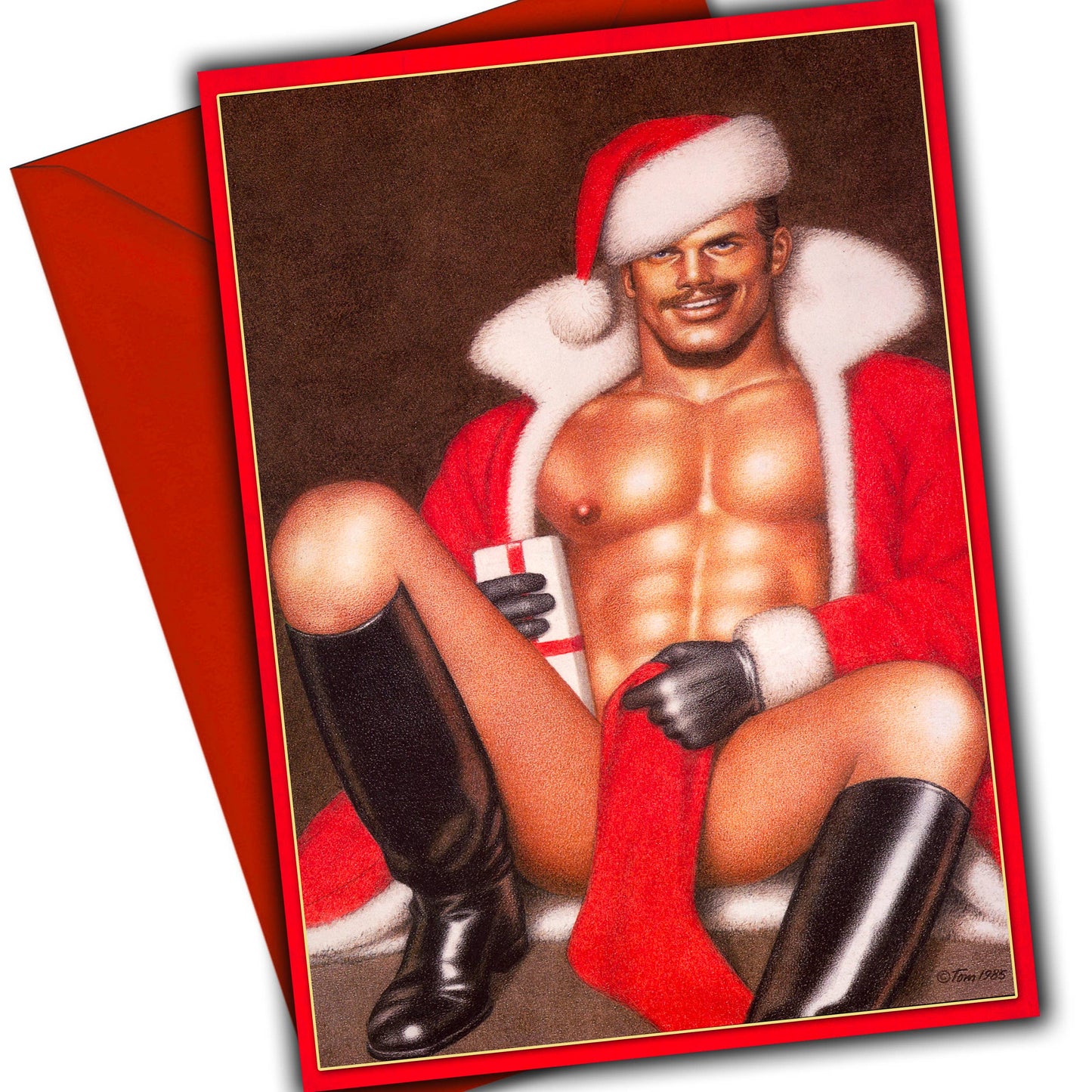 Christmas Card - Tom of Finland: Sexy Santa