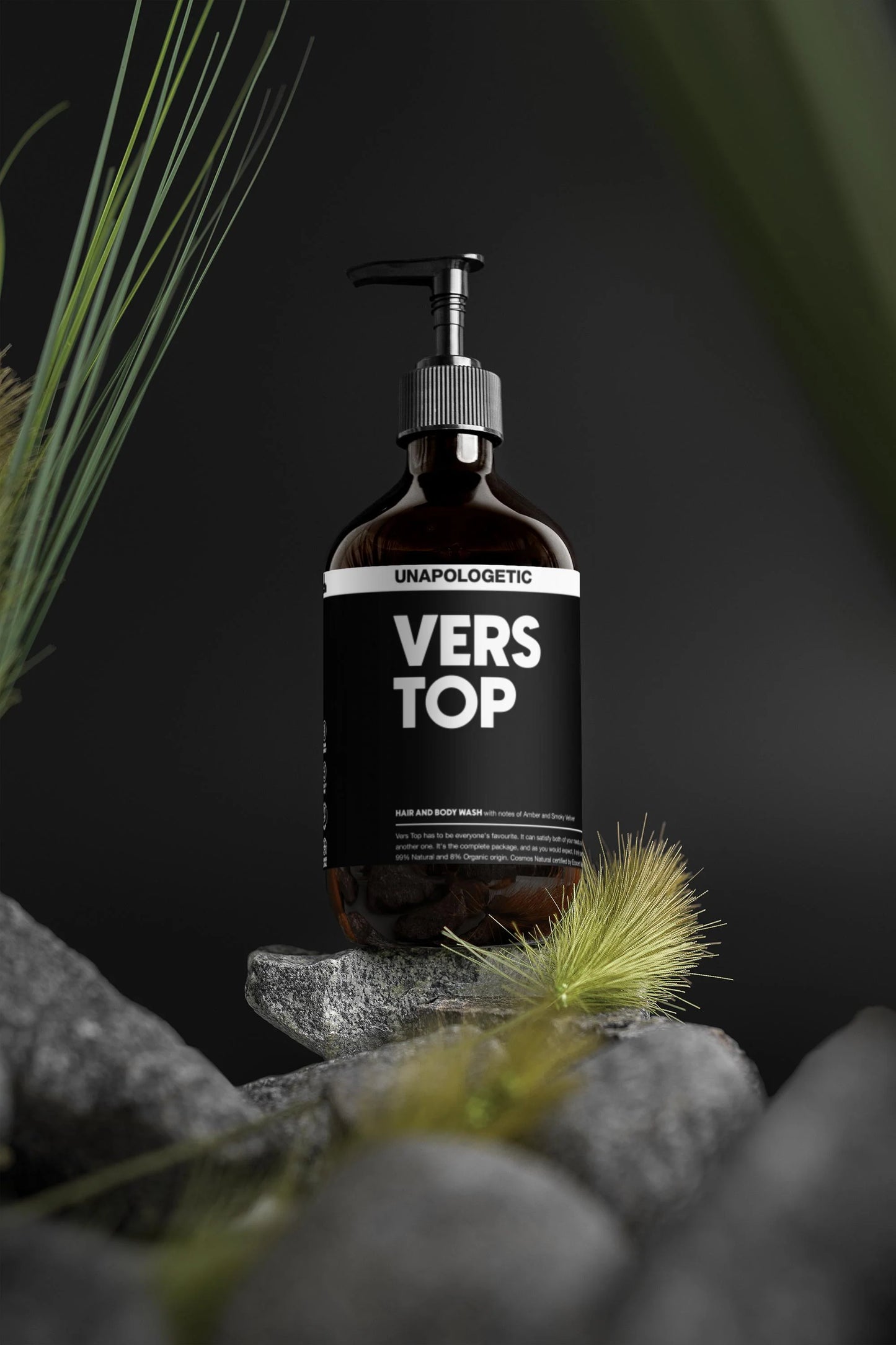 Hair & Body Wash - VERS TOP (Amber & Smoky Vetiver)