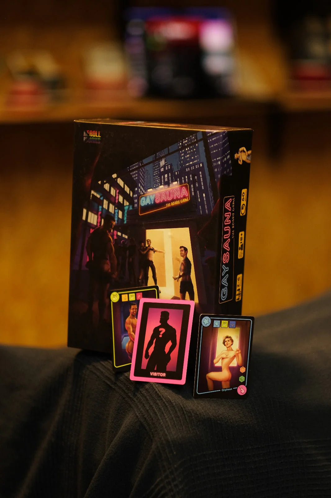 Gay Sauna Bundle: The Board Game + NSFW Visitor Cards