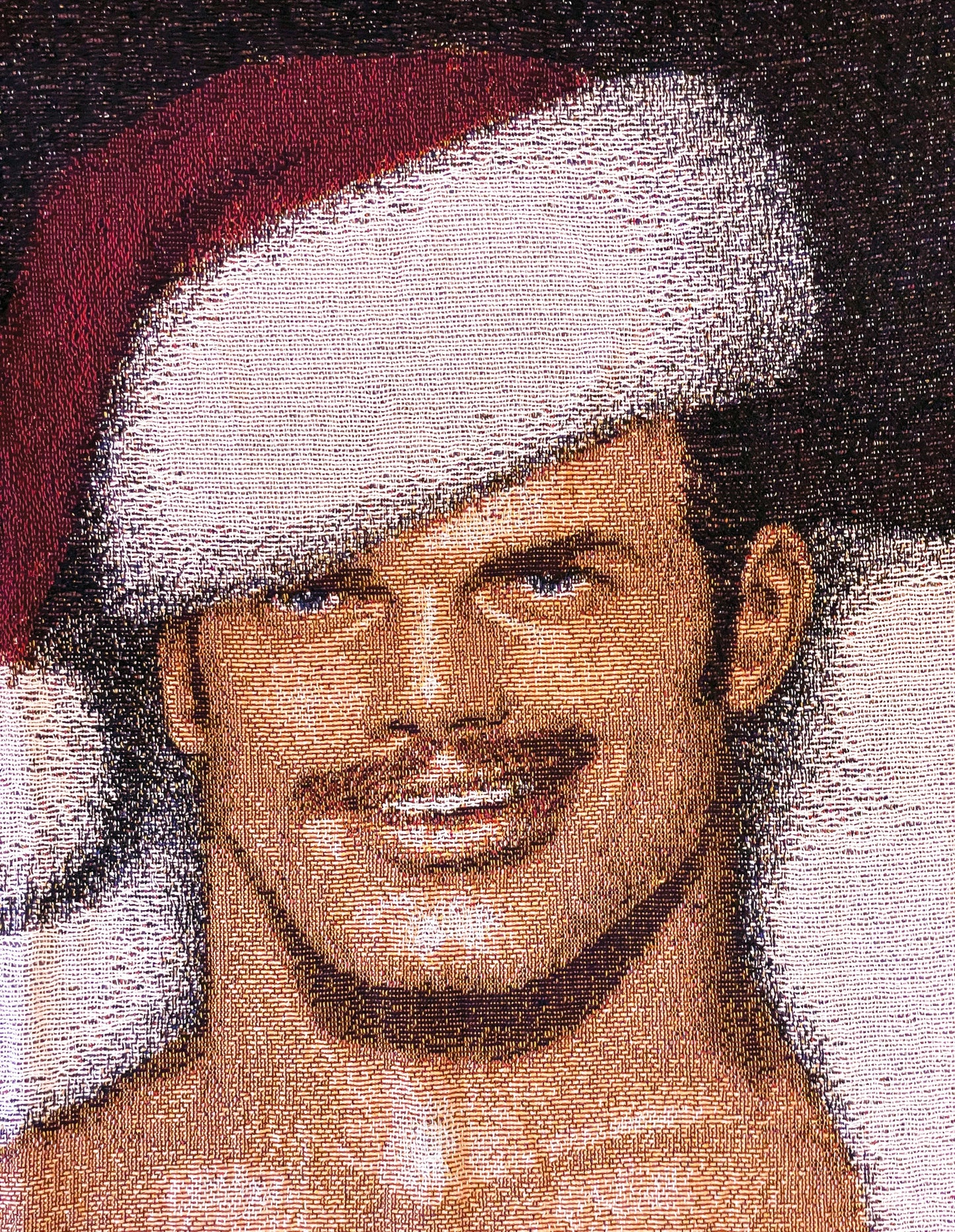 Woven Blanket - Tom of Finland "Santa"