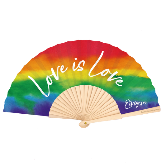 Hand Fan - Love Is Love